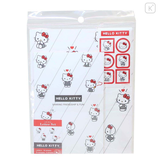 Japan Sanrio Stationery Letter Set - Hello Kitty : Love - 1