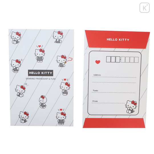 Japan Sanrio Stationery Letter Set - Hello Kitty : Love - 2