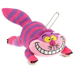 Japan Tokyo Disney Resort Shoulder Plush Toy & Keychain - Cheshire Cat