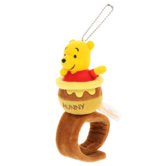 Japan Tokyo Disney Resort Shoulder Plush Toy & Keychain - Pooh & Hunny