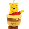 Japan Tokyo Disney Resort Shoulder Plush Toy & Keychain - Pooh & Hunny - 3