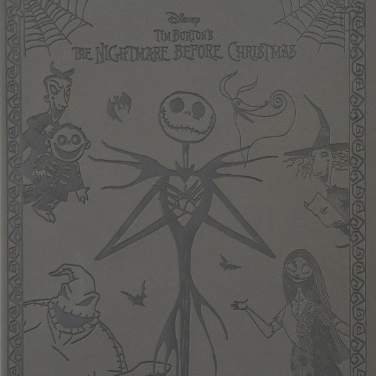 Japan Disney Store B6 Planner Monthly Schedule Book - Tim Burton's The Nightmare Before Christmas / 2025 - 8