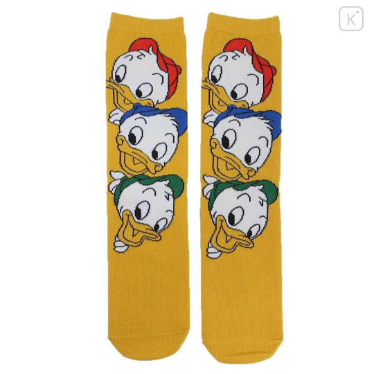 Japan Disney Crew Socks - Donald Nephew - 1