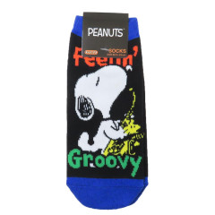 Japan Peanuts Socks - Snoopy / Groovy Black