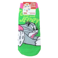 Japan Tom and Jerry Socks - Neon Green