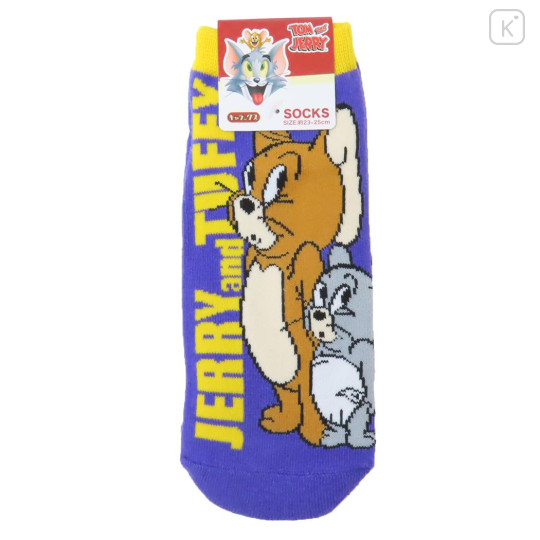 Japan Tom and Jerry Socks - Purple - 1