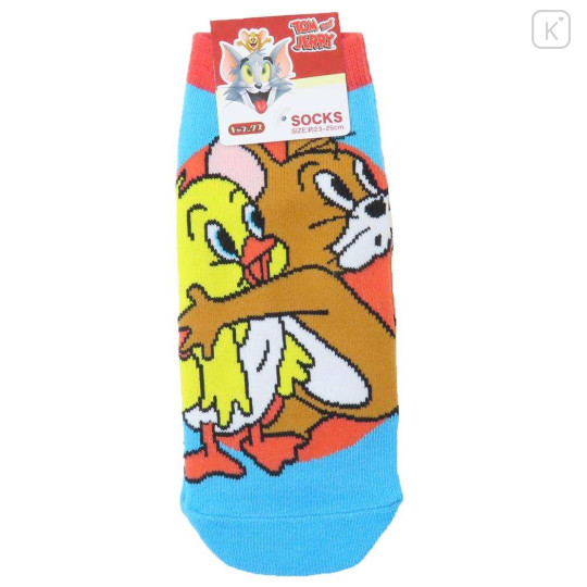 Japan Tom and Jerry Socks - Blue - 1