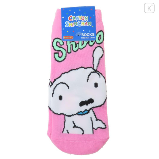 Japan Crayon Shin-chan Socks - Shiro / Pink - 1