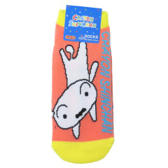 Japan Crayon Shin-chan Socks - Shiro / Yellow & Orange