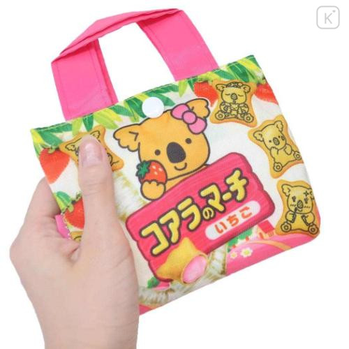 Japan Koala's March Eco Shopping Bag - Yellow & Strawberry Pink - 4