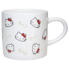 Japan Sanrio Porcelain Mug - Hello Kitty / Hotarude Light Shine