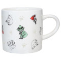 Japan Moomin Porcelain Mug - Openwork Hotarude Light Shine - 1