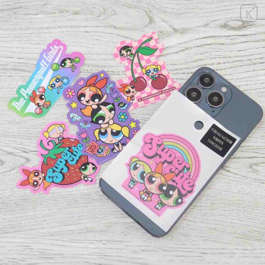 Japan The Powerpuff Girls Vinyl Sticker - Purple - 2