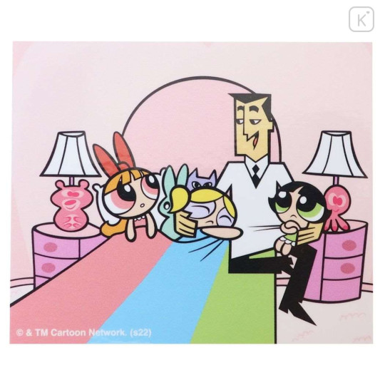 Japan The Powerpuff Girls Vinyl Sticker - Goodnight - 1