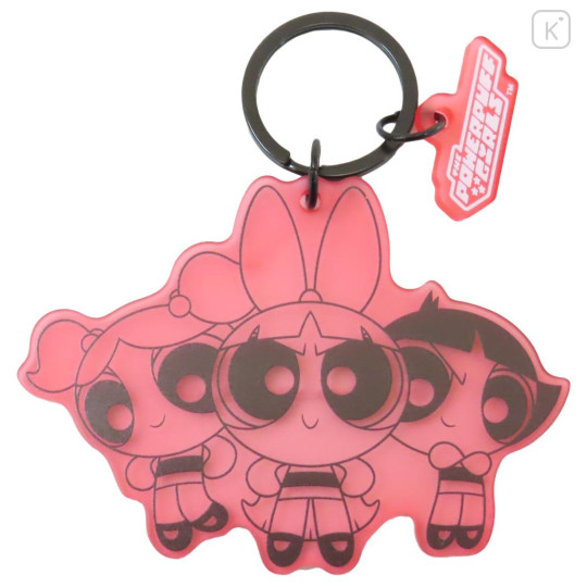 Japan The Powerpuff Girls Acrylic Keychain - Team / Matte Pink - 1