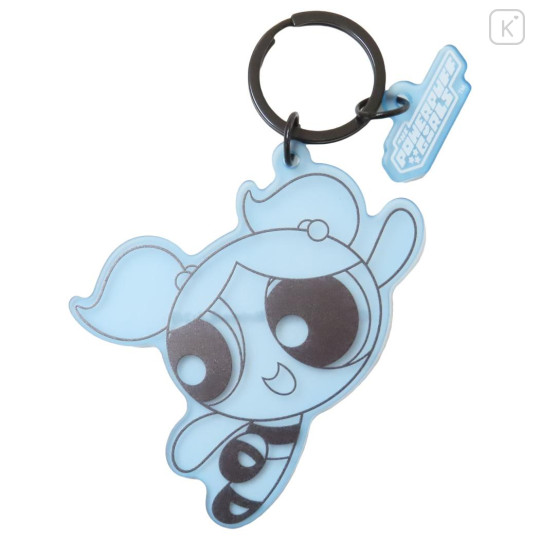 Japan The Powerpuff Girls Acrylic Keychain - Bubbles / Matte Blue - 1