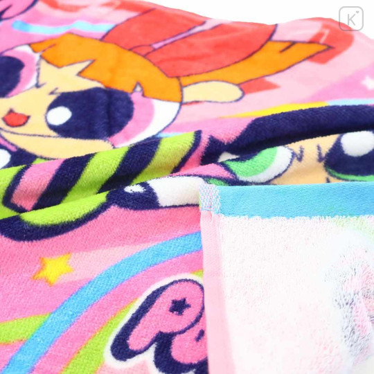 Japan The Powerpuff Girls Face Towel - Saving The World Before Bedtime - 2