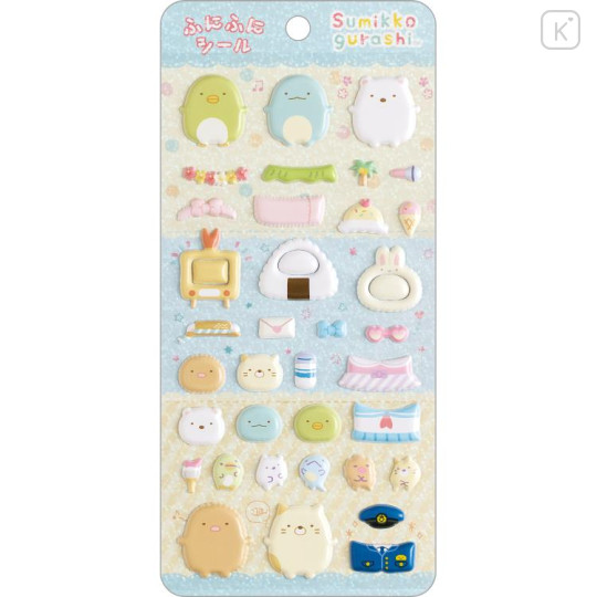 Japan San-X Squishy Sticker - Sumikko Gurashi / Dress up - 1