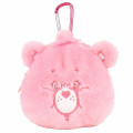 Japan Care Bears Mascot Mini Pouch - Love A Lot Bear - 1