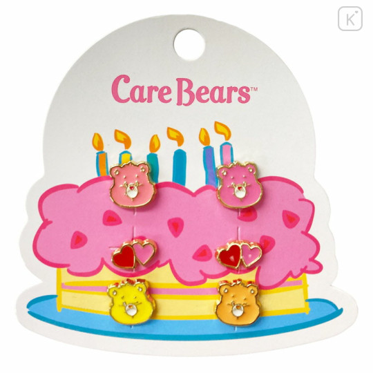 Japan Care Bears Earrings Set - 1