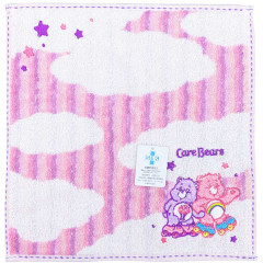 Japan Care Bears Jacquard Towel Handkerchief - Share Bear & Cheer Bear