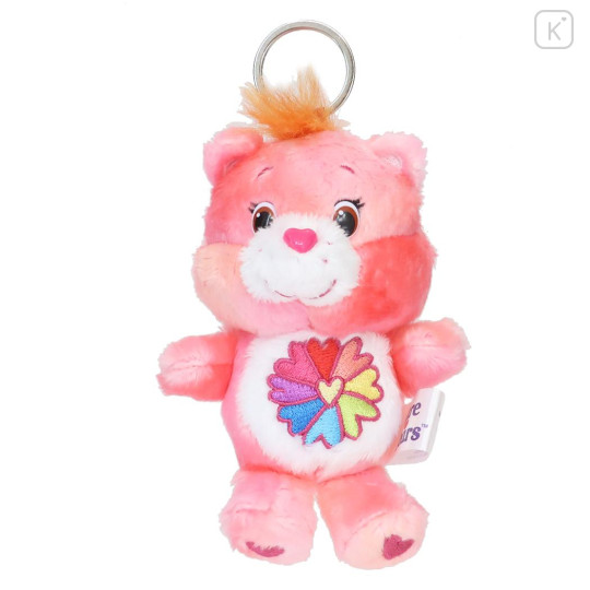 Japan Care Bears Plush Keychain - Flower Power Bear - 1