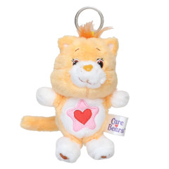 Japan Care Bears Plush Keychain - Cousin : Proud Heart Cat