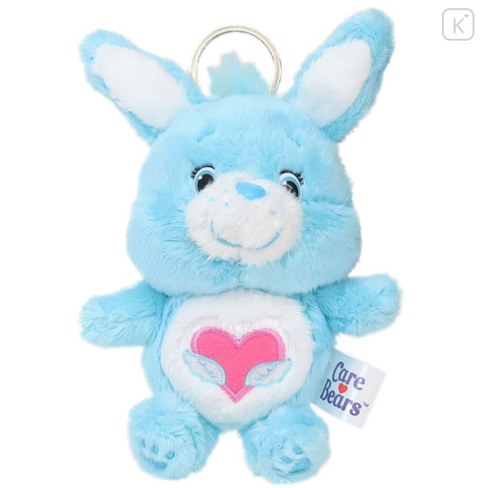 Japan Care Bears Plush Keychain - Cousin / Swift Heart Rabbit - 1