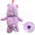 Japan Care Bears Fluffy Plush Keychain - Share Bear - 3