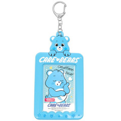 Japan Care Bears Pass Case Card Holder - Bedtime Bear / Enjoy Idol