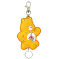 Japan Care Bears Rubber Reel Keychain - Birthday Bear - 1