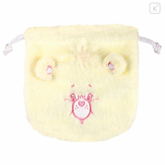 Japan Care Bears Drawstring Pouch - Sparkle Heart Bear - 1