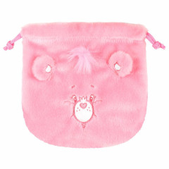 Japan Care Bears Drawstring Pouch - Love A Lot Bear