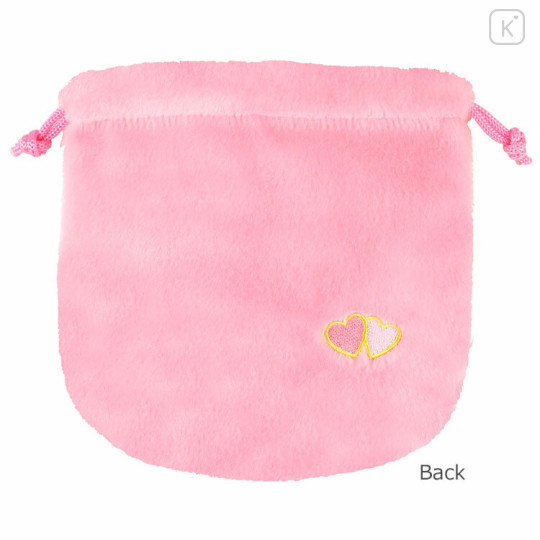 Japan Care Bears Drawstring Pouch - Love A Lot Bear - 2