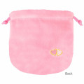 Japan Care Bears Drawstring Pouch - Love A Lot Bear - 2