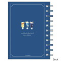 Japan Sanrio A6 Ring Notebook - Cinnamoroll / Sky Drink - 3