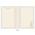 Japan Sanrio A6 Ring Notebook - Pochacco / Sky Drink - 2