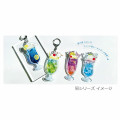 Japan Sanrio Acrylic Keychain - Kuromi / Sky Drink - 2