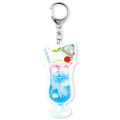 Japan Sanrio Acrylic Keychain - Hangyodon / Sky Drink