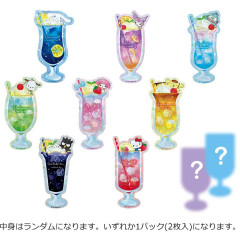 Japan Sanrio Secret Hologram Vinyl Sticker - Sky Drink / Blind Box