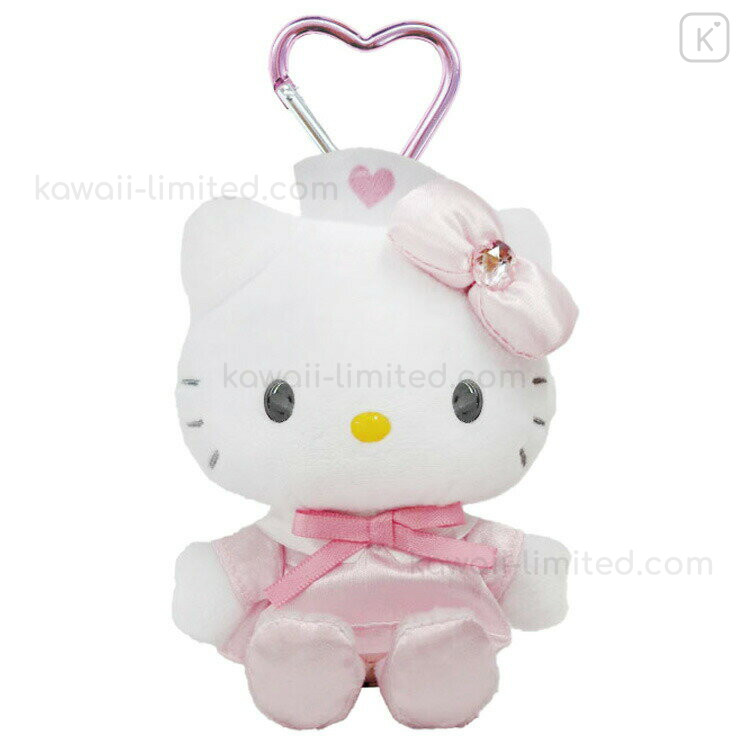 Hello kitty deals extremely rare Nurse Kitty Angel Blood Type A gotochi charm