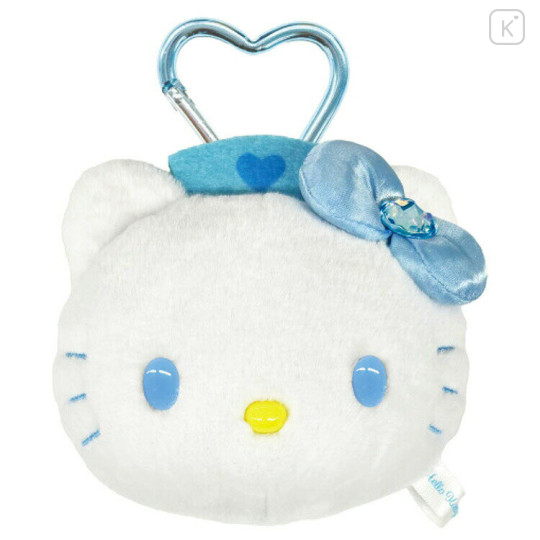 Japan Sanrio Plush Mirror - Hello Kitty / Nurse Blue - 1