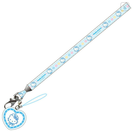 Japan Sanrio Lanyard - Hello Kitty / Nurse Blue - 1