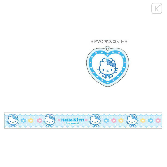 Japan Sanrio Lanyard - Hello Kitty / Nurse Blue - 2