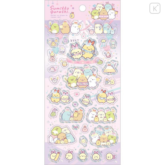 Japan San-X Sheet Sticker - Sumikko Gurashi / Angelic Idol A - 1