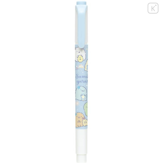 Japan San-X Mildliner Double-sided Highlighter - Sumikko Gurashi : Mild Soda Blue - 1