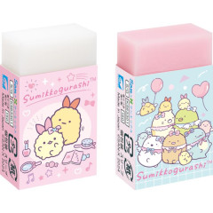 Japan San-X Matomarukun Eraser 2pcs - Sumikko Gurashi / Angelic Idol