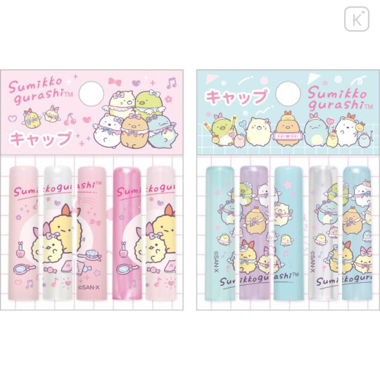 Japan San-X Pencil Cap 10pcs - Sumikko Gurashi / Angelic Idol - 1