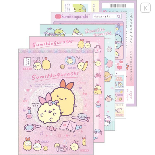 Japan San-X A6 Notepad - Sumikko Gurashi / Angelic Idol A - 1