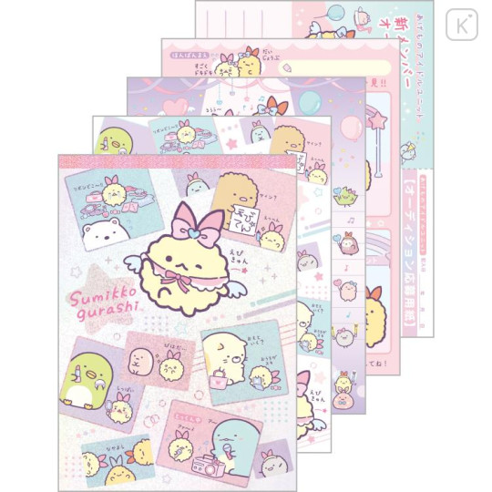 Japan San-X A6 Notepad - Sumikko Gurashi / Angelic Idol B - 1